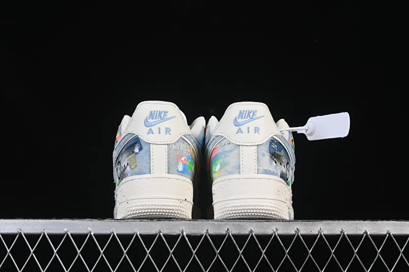All categories Nk Air Force 1 Air Force series Nk Air Force 1 Low Air Force low-top Nike Air Force 1'07 Low "Fantasy Cowboy" Hand-painted graffiti Fantasy Cowboy Air Force One low-top casual sneakers CW1888-116